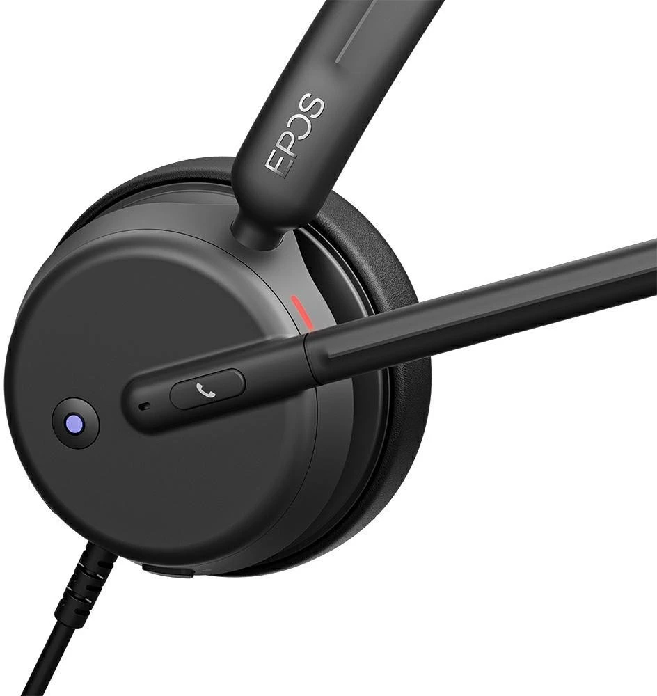 Ausinės - EPOS IMPACT 460T Laidinės USB Type-C Triukšmo Slopinimas Juodos