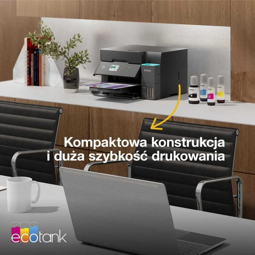 Spausdintuvas Epson | daugiafunkcis įrenginys | EcoTank L6370 | Inkjet | Spalvotas | A4 | Wi-Fi | Juodas