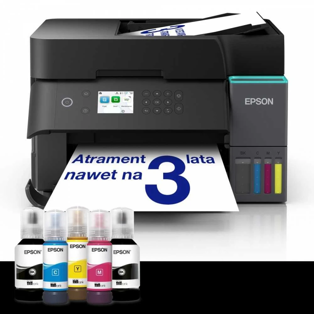 Spausdintuvas Epson | daugiafunkcis įrenginys | EcoTank L6370 | Inkjet | Spalvotas | A4 | Wi-Fi | Juodas