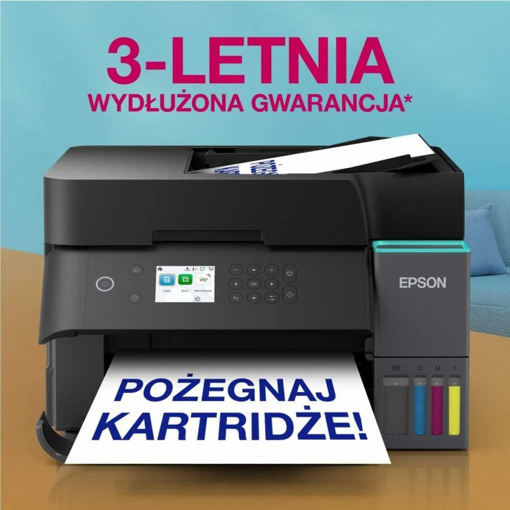 Spausdintuvas Epson | daugiafunkcis įrenginys | EcoTank L6370 | Inkjet | Spalvotas | A4 | Wi-Fi | Juodas