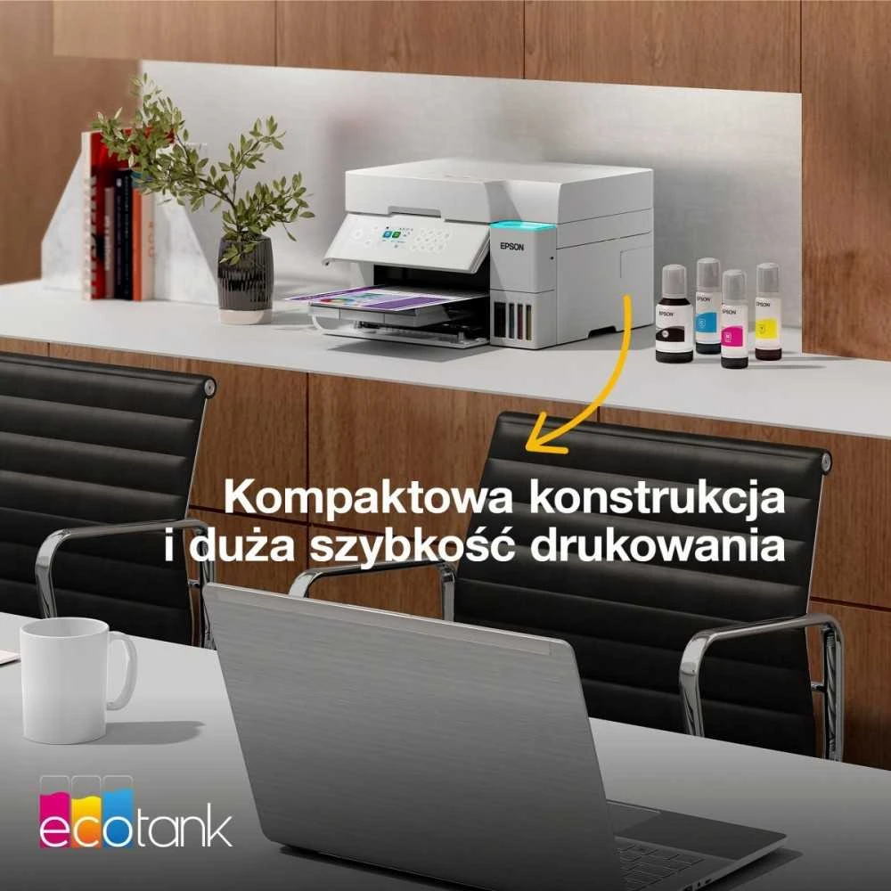 Spausdintuvas Epson | daugiafunkcis įrenginys | EcoTank L6376 | Inkjet | Spalvotas | A4 | Wi-Fi | Baltas