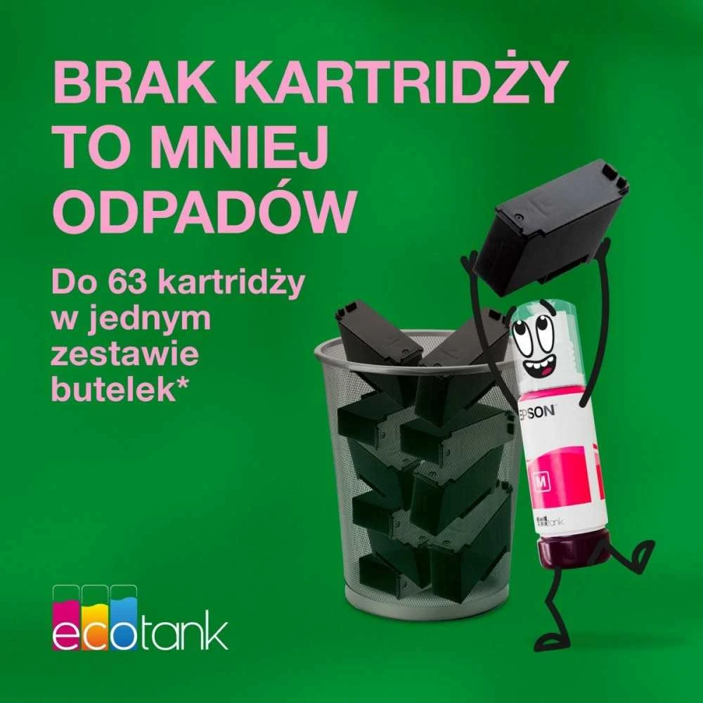Spausdintuvas Epson | daugiafunkcis įrenginys | EcoTank L6376 | Inkjet | Spalvotas | A4 | Wi-Fi | Baltas