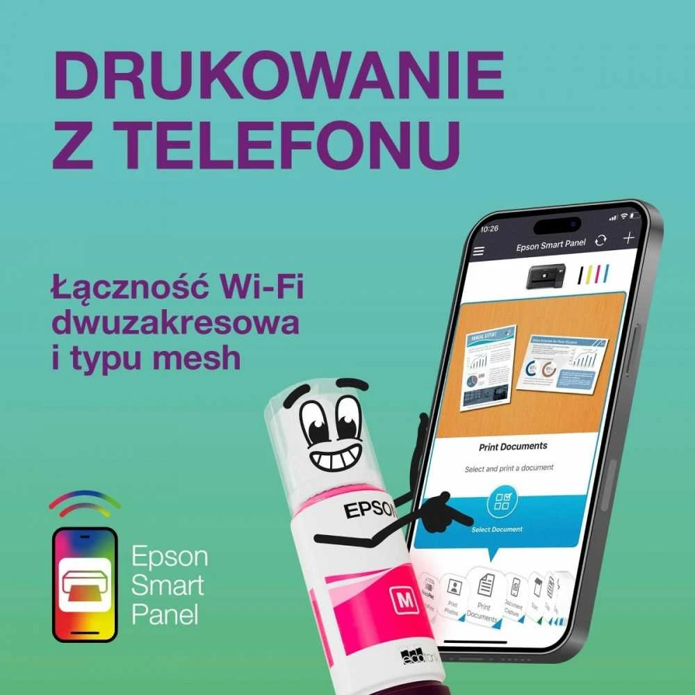 Spausdintuvas Epson | daugiafunkcis įrenginys | EcoTank L6376 | Inkjet | Spalvotas | A4 | Wi-Fi | Baltas