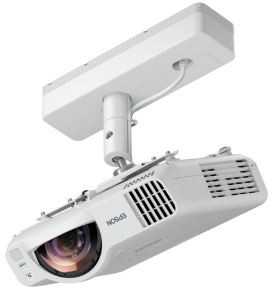 Epson v11ha76080 projektorius danych projektorius o standardowym rzucie 4000 ansi liumenų 3lcd wxga (1200x800) kompatybilność 3d balta