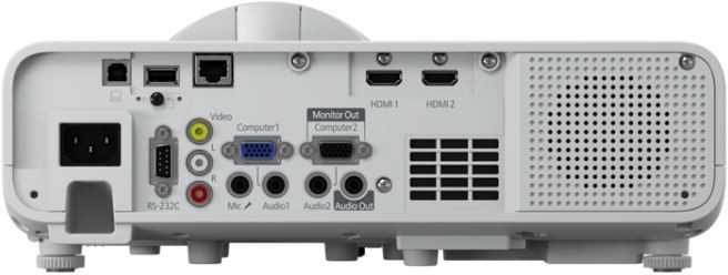 Epson v11ha76080 projektorius danych projektorius o standardowym rzucie 4000 ansi liumenų 3lcd wxga (1200x800) kompatybilność 3d balta