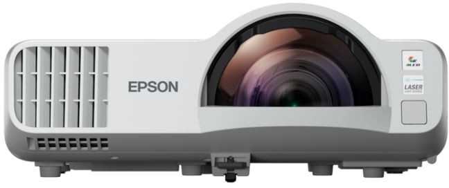 Epson v11ha76080 projektorius danych projektorius o standardowym rzucie 4000 ansi liumenų 3lcd wxga (1200x800) kompatybilność 3d balta