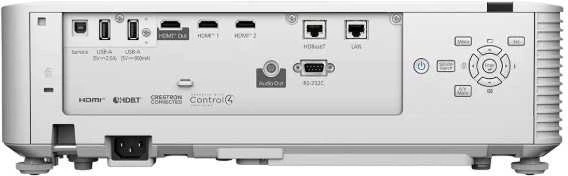 Projektorius Epson | EB-L890E | WUXGA (1920x1200) | 8000 ANSI lumens | Baltas