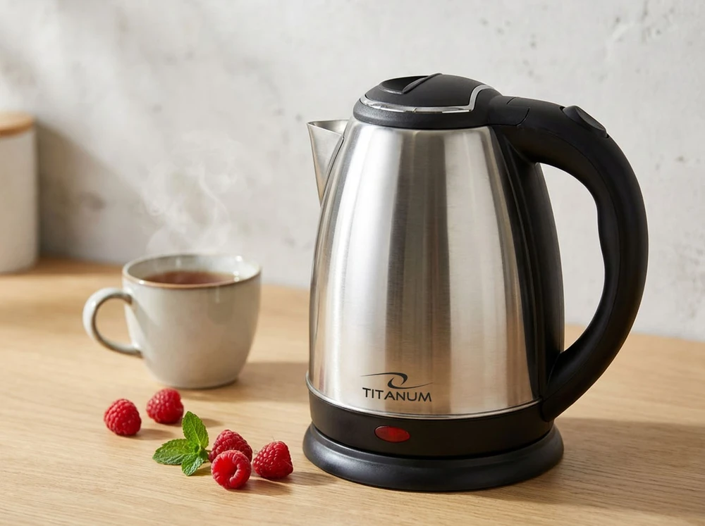 Esperanza Titanum virdulys elektrinis roraima 1.8 l sidabrinė tkk102s