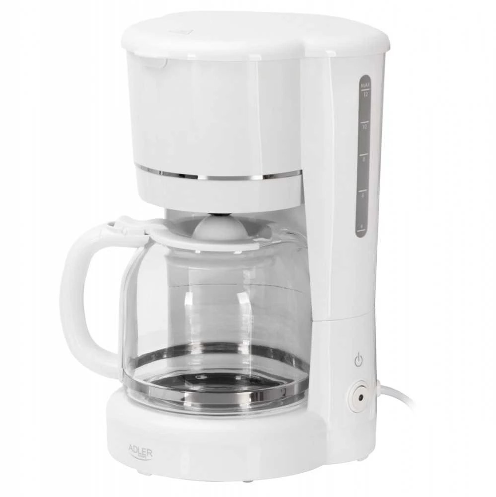 Kavos aparatas Adler *ekspres Lašelinis 1.5l baltas ad 4383