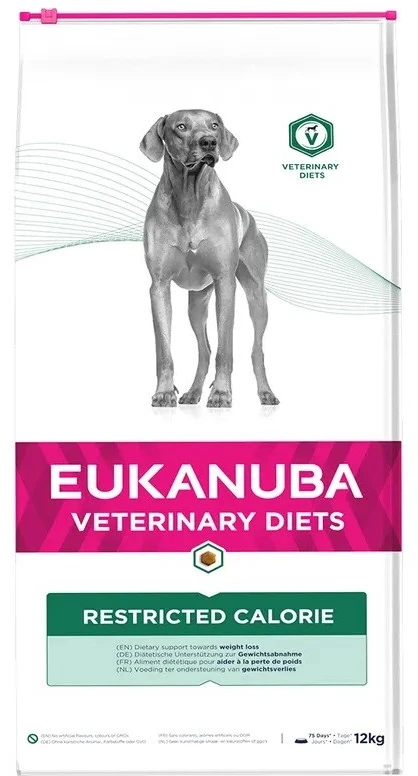 Eukanuba Veterinary Diets Dog Restricted Calorie mažo kaloringumo šunų pašaras 12kg