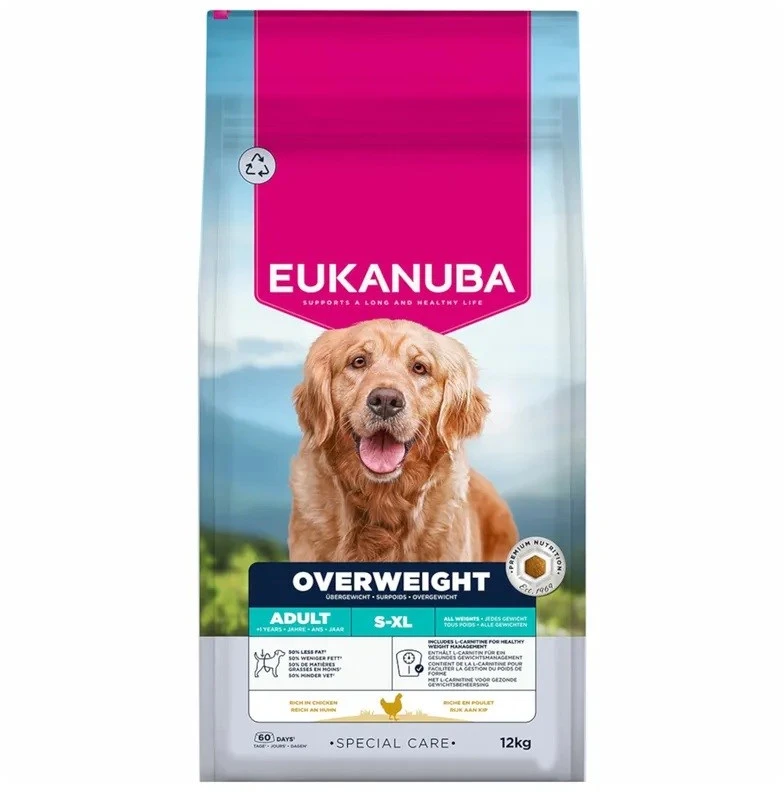 „Euk Daily Care“ antsvorio turintis, sterilizuotas visų veislių maistas, 12 kg