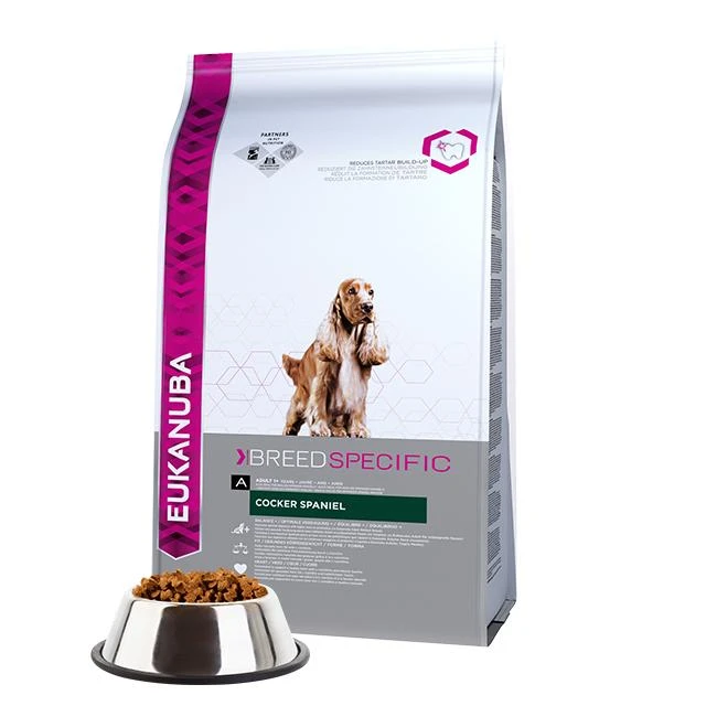 Eukanuba Adult Cocker Spaniel sausas maistas kokerspanieliams 7,5kg