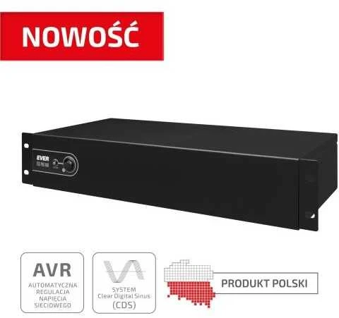 Maitinimo šaltinis Ever ECO PRO W/EAVRRM-001K20 (stelažas, 1200VA)