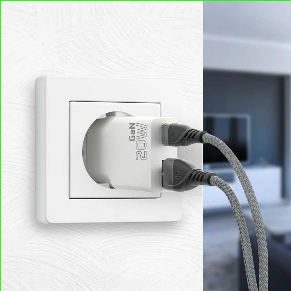 Everactive Įkroviklis SUPER SLIM SC-340Q GaN 1 1 20 W