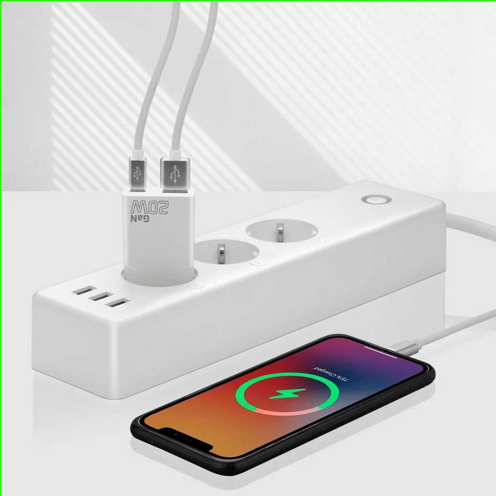 Everactive Įkroviklis SUPER SLIM SC-340Q GaN 1 1 20 W