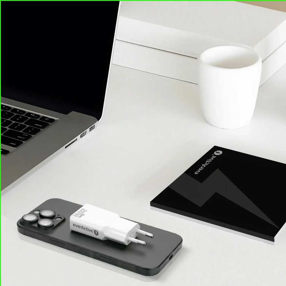 Everactive Įkroviklis SUPER SLIM SC-340Q GaN 1 1 20 W