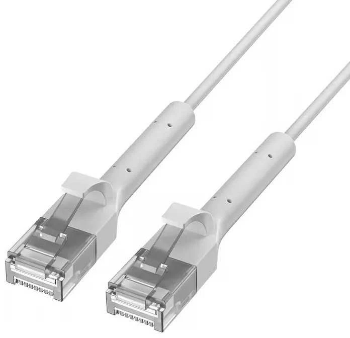 „Extralink Cat.6A U/FTP“ 3 m 1 Gbps Baltas | LAN jungiamasis laidas | Varinis susuktos poros tinklo kabelis, nutrūkęs galas [KOPIJA]