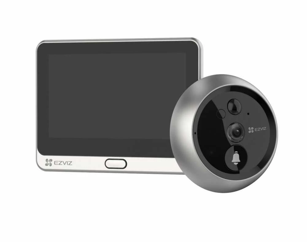 EZVIZ belaidžio durų skambučio komplektas CS-DP2C (2 MP, auksinis)