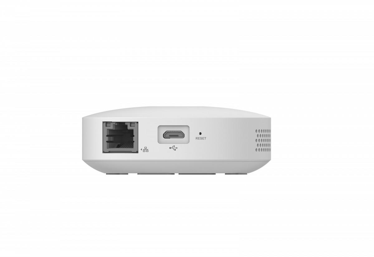 Ezviz DL01S 3in1 komplekts Viedā slēdzene iekštelpas + ārpus telpas + durvju zvans ar Gatewayy Sudraba
