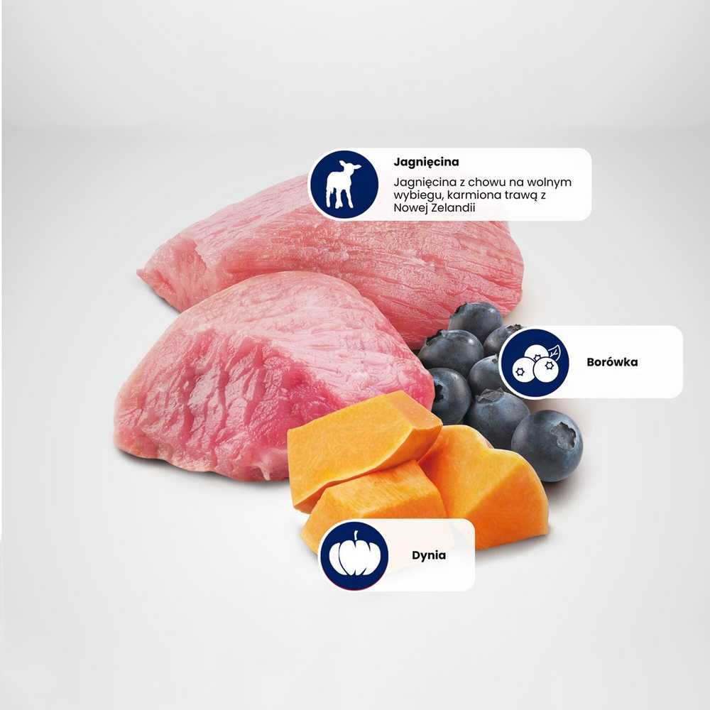 FARMINA N&D moliūgas kačių ėriena ir mėlynių kastruotas suaugusiems - sausas kačių maistas - 1,5kg