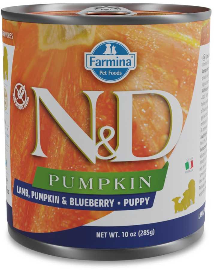 Šunų Maistas - Farmina N&D Puppy 285g Mėlynės