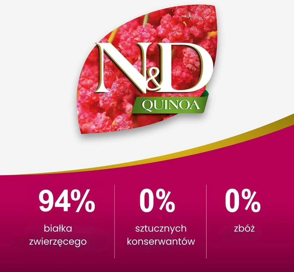 Sausas Kačių Maistas - Farmina N&D Quinoa Svorio Kontrolė Su Aviena Ir Brokoliais 5 Kg