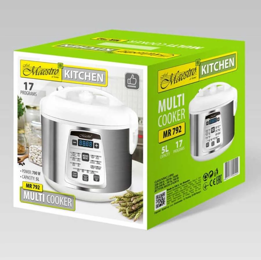 Daugiafunkcinis puodas MAESTRO MR-792 17 programs, 700 W