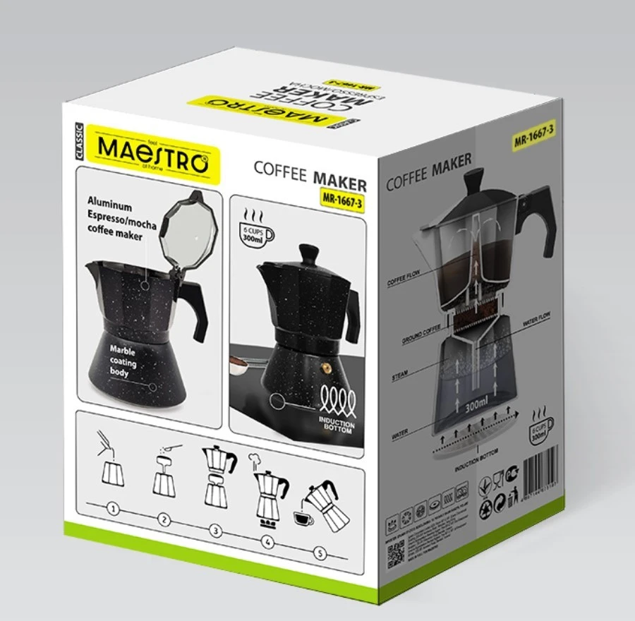 Maestro Kavinukas, 0,15L, granitinis, 1667
