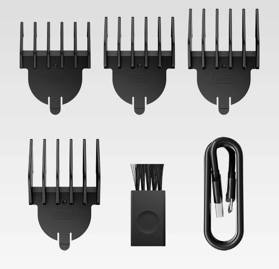 Maestro MR-661 6-in-1 Haircutting Set Juodas