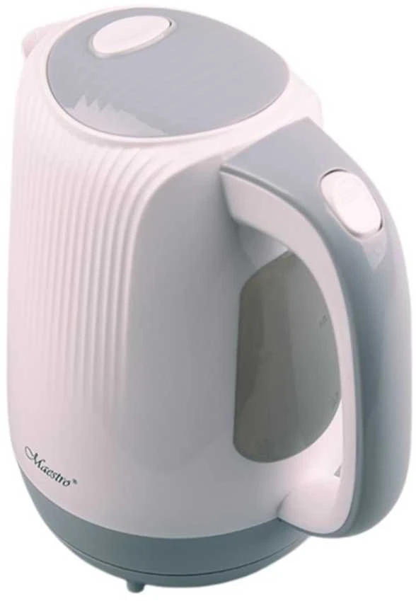 Virdulys Maestro Feel MR042 baltas virdulys elektrinis 1,7 l 2200 W Pilka Baltas