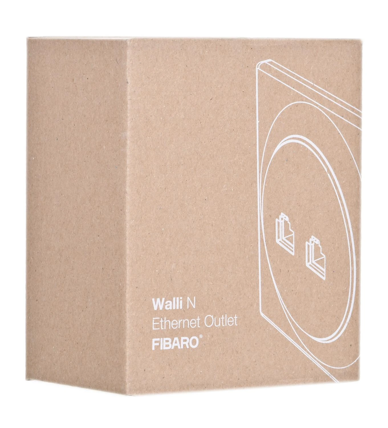 „Fibaro Walli N“ eterneto jungtys | Fibaro | Walli N Ethernet lizdas