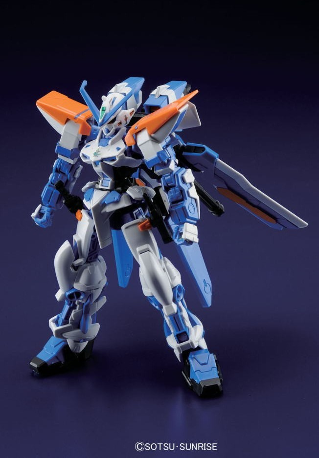Mėlyna BANDAI HG 1/144 GUNDAM ASTRAY Mėlynas FRAME SECOND collectible figurine