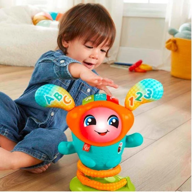 Fisher Price Interaktyvus žaislas DJ Bouncing Beats, lenkų k.