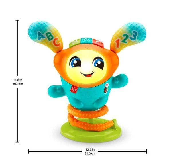 Fisher Price Interaktyvus žaislas DJ Bouncing Beats, lenkų k.