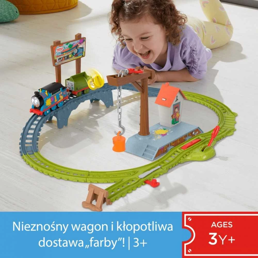 Mattel Thomas and Friends rinkinys „Dažų pristatymas“