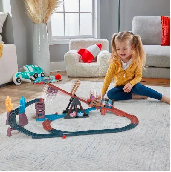 THOMAS & FRIENDS Rinkinys „Kristalų urvo nuotykiai“