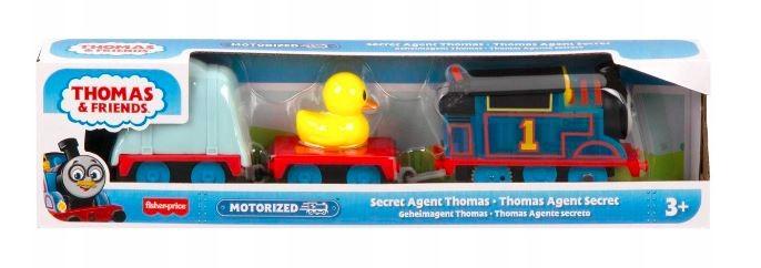 Fisher Price Mattel Žaislinė lokomotyva Tomek ir draugai tajni agentai HMK03