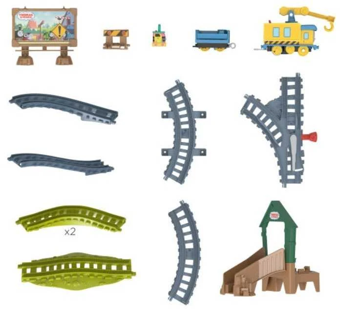 Fisher Price Tomas ir draugai užimti draugai Lokomotyvas su pavara + vikšrai