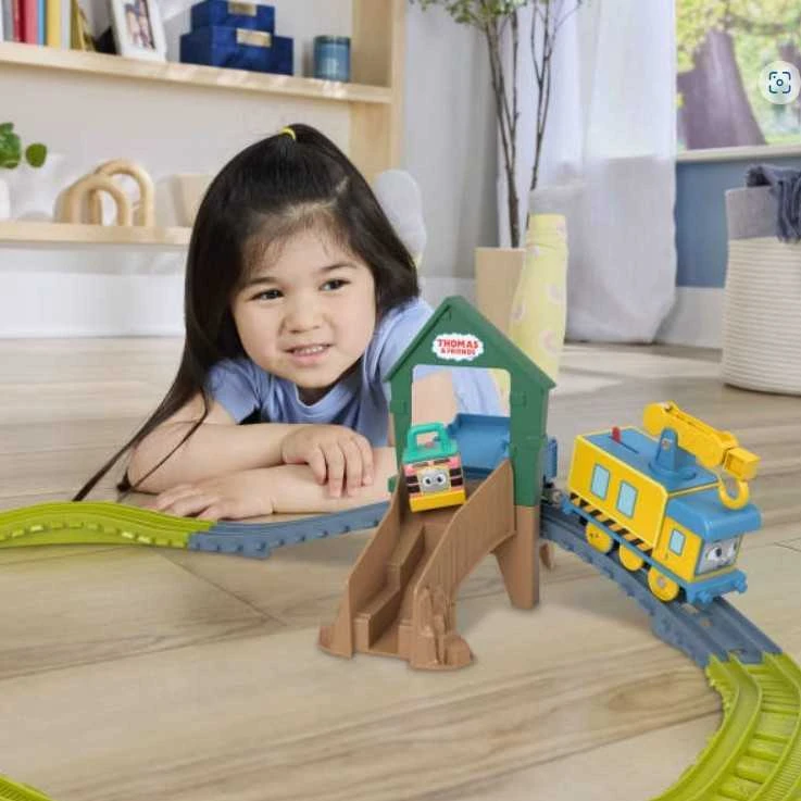 Fisher Price Tomas ir draugai užimti draugai Lokomotyvas su pavara + vikšrai