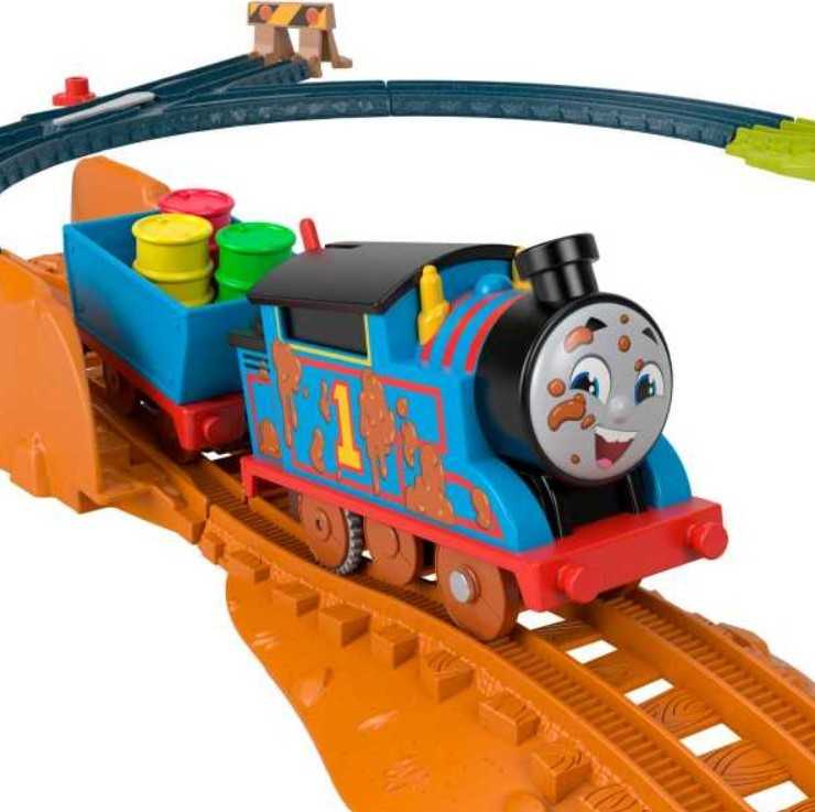 Mattel Traukinukas su varikliu Tomek i Przyjaciele HHV98