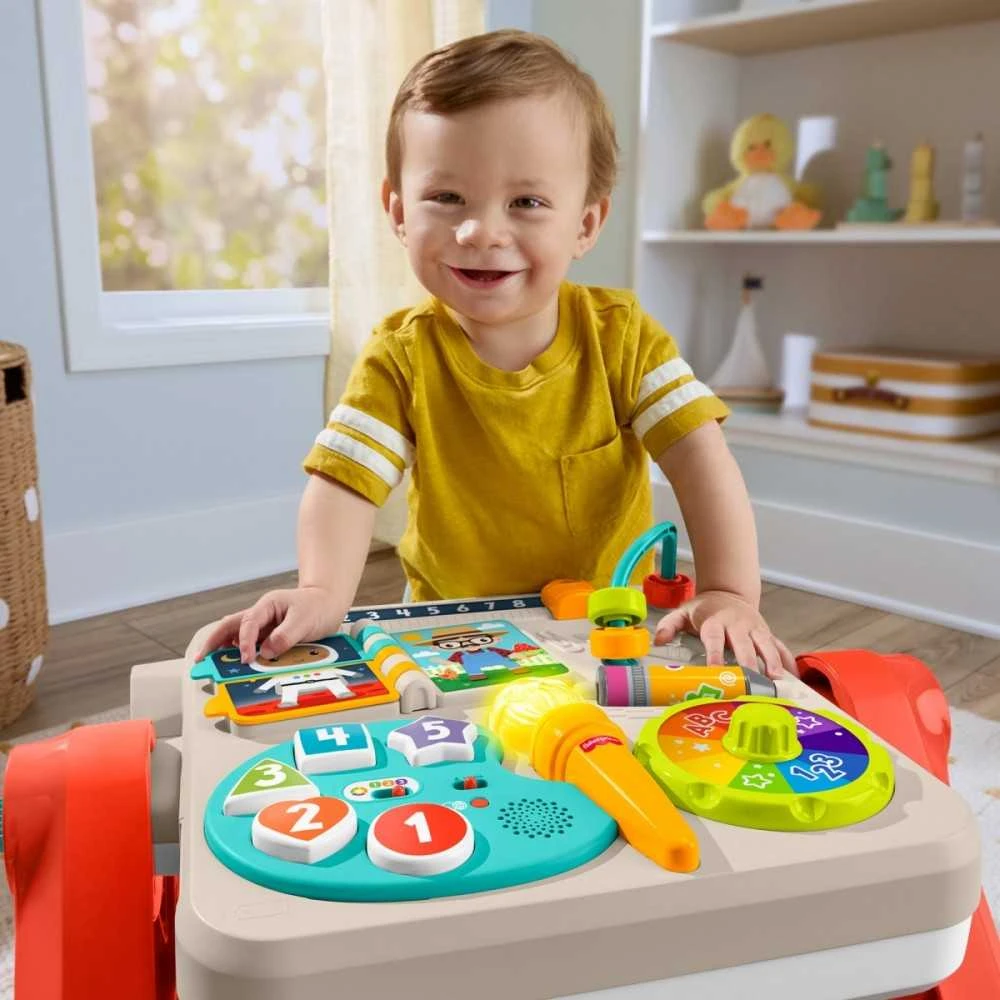 Mattel FP 4 viename edukacinis stalas. Mokykis ir linksminkis! JGW88
