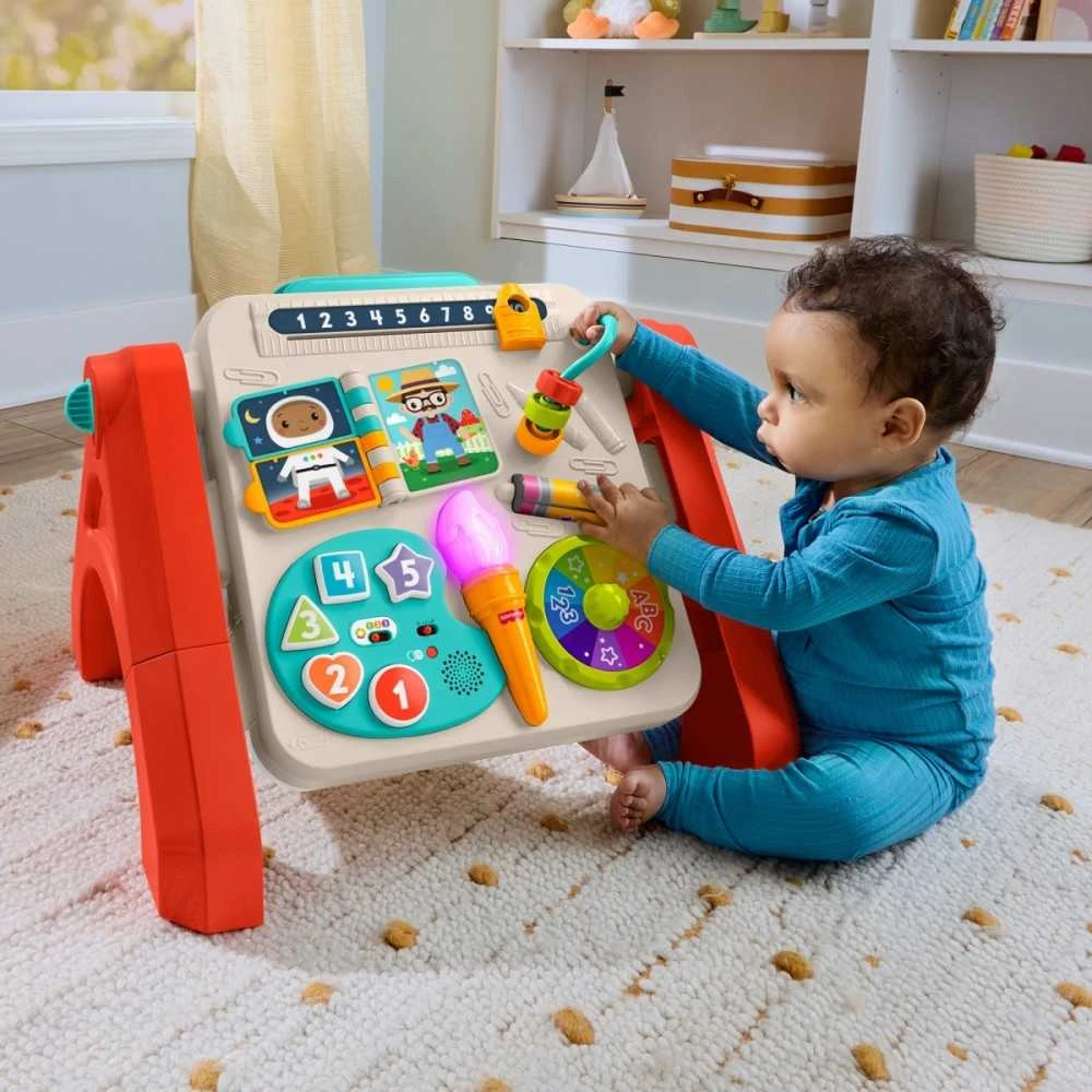 Mattel FP 4 viename edukacinis stalas. Mokykis ir linksminkis! JGW88