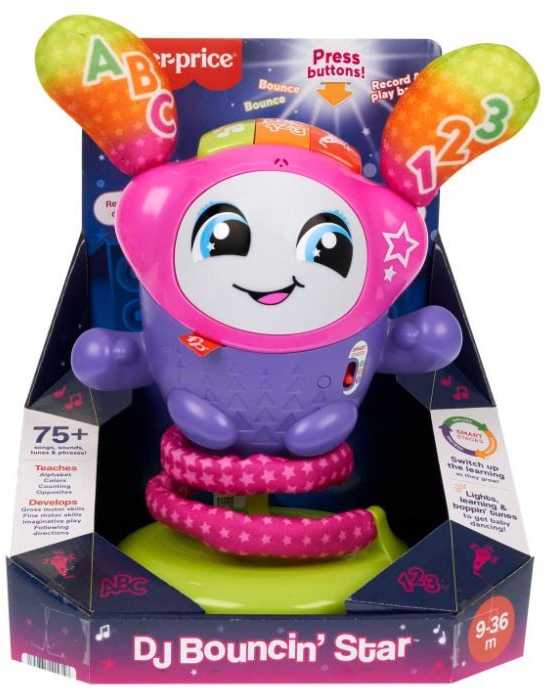 Mattel Interaktyvus Fisher Price šokantis DJ žaislas