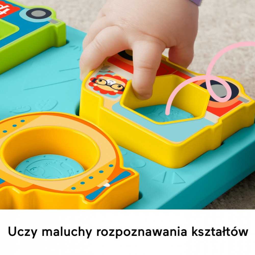 Mattel FISHER-PRICE formelių rūšiuoklė – Mašinėlės (HRP31)