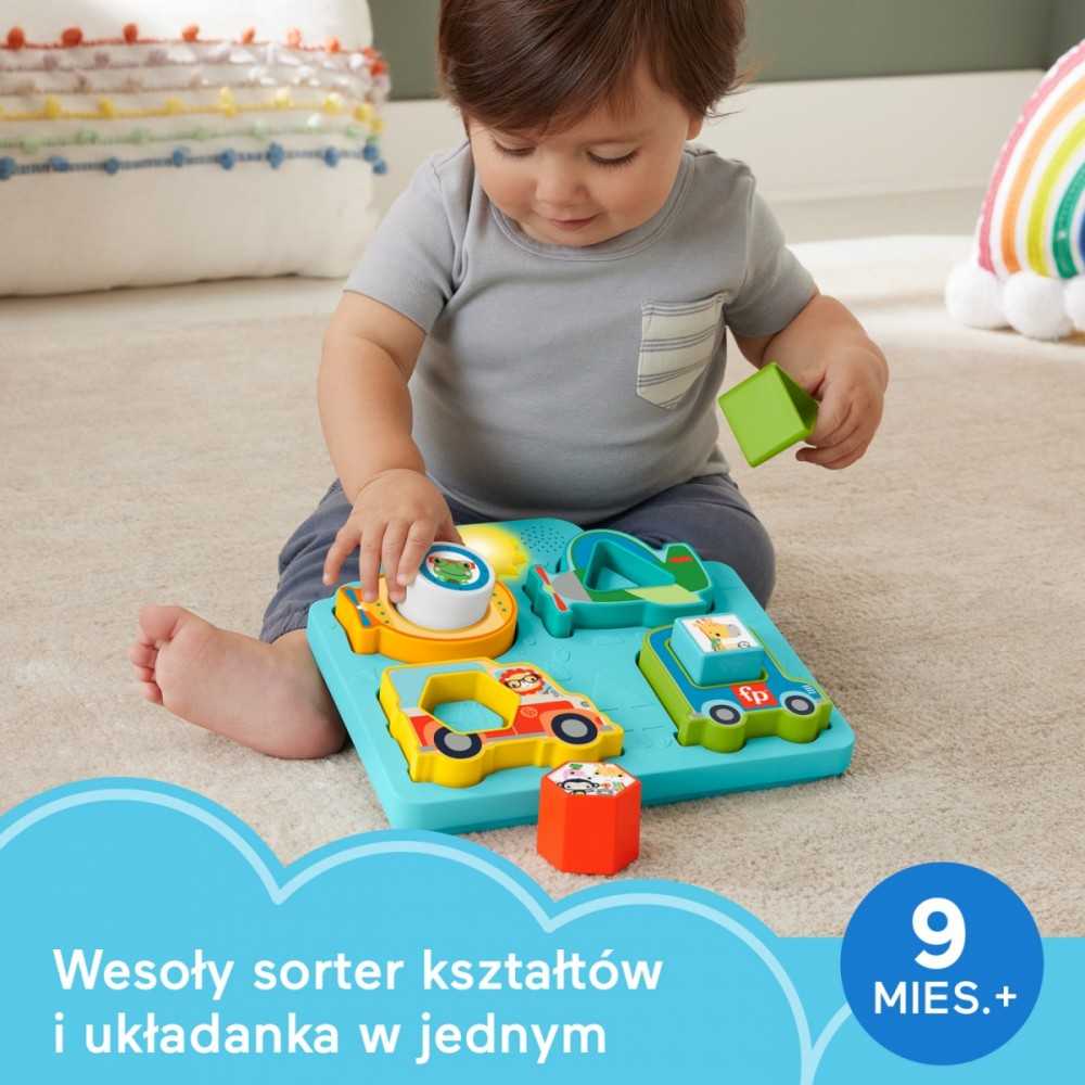 Mattel FISHER-PRICE formelių rūšiuoklė – Mašinėlės (HRP31)