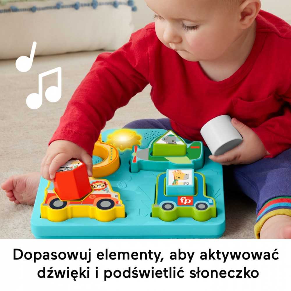 Mattel FISHER-PRICE formelių rūšiuoklė – Mašinėlės (HRP31)