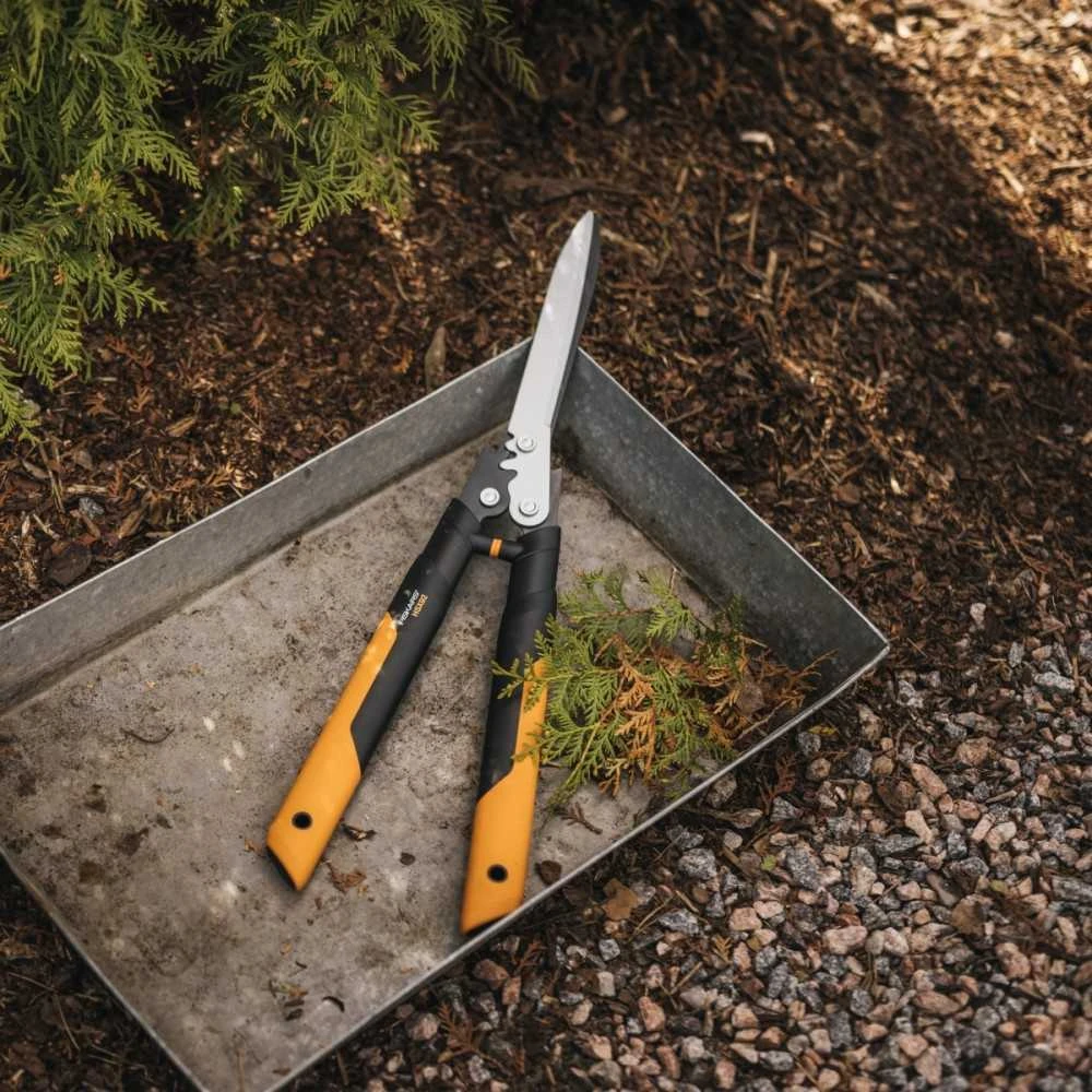 Fiskars PowerGear X gyvatvorių žirklės, metalinis reduktorius, HSX92