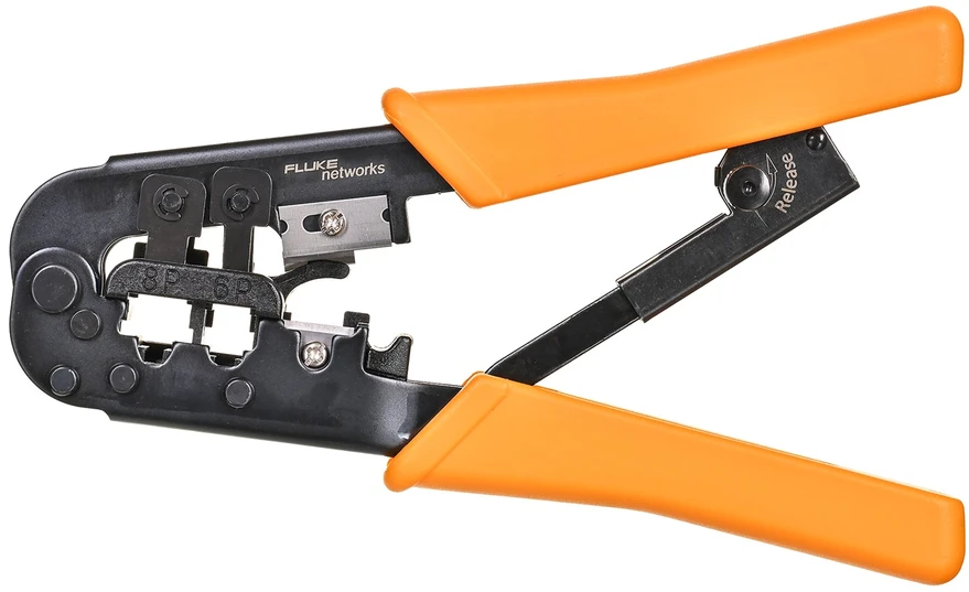 Fluke Networks Modulinės jungties užspaudimo replės - FLUKE Modulinis RJ-11/RJ-45 Užspaudimo Įrankis
