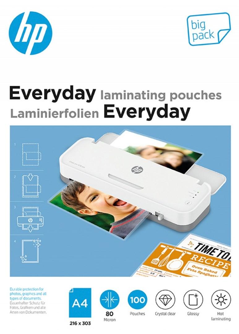 Laminavimo Plėvelė - HP Kasdien A4 100 Vnt.