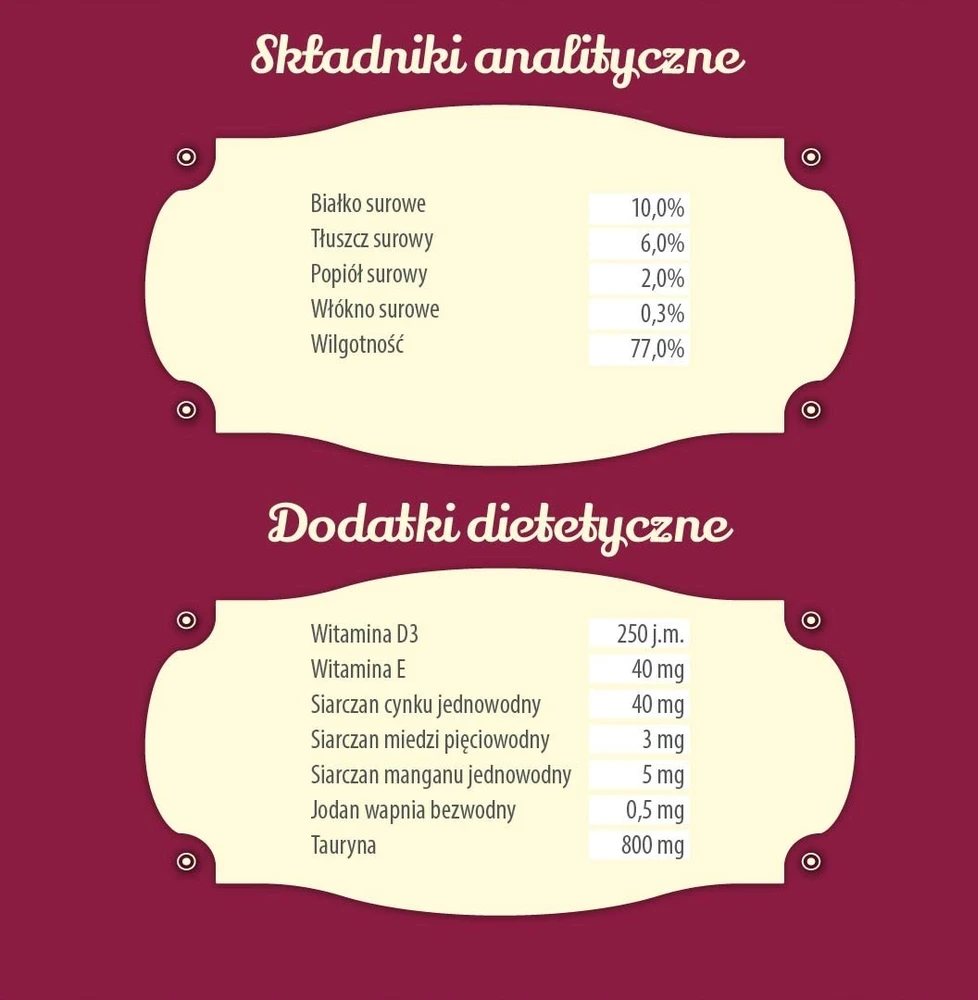 FOLK Kitten Delikatne danie dla malucha su cielęciną saszetka karma katei 85g